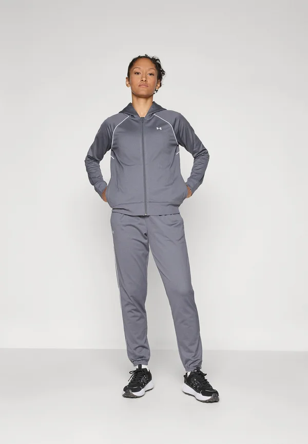 RIVAL TRICOT TRACKSUIT SET - Trainingsanzug - castlerock/white