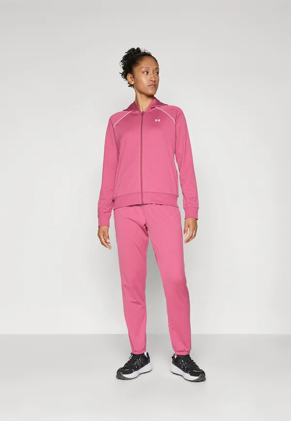 RIVAL TRICOT TRACKSUIT SET - Trainingsanzug - fuchsia dusk/white