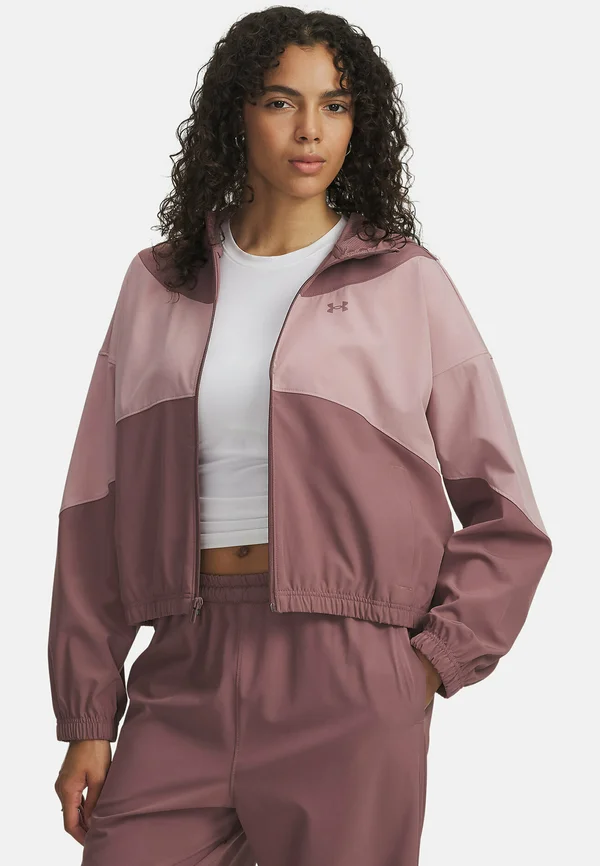 Rival Woven - Trainingsjacke - maroon mist