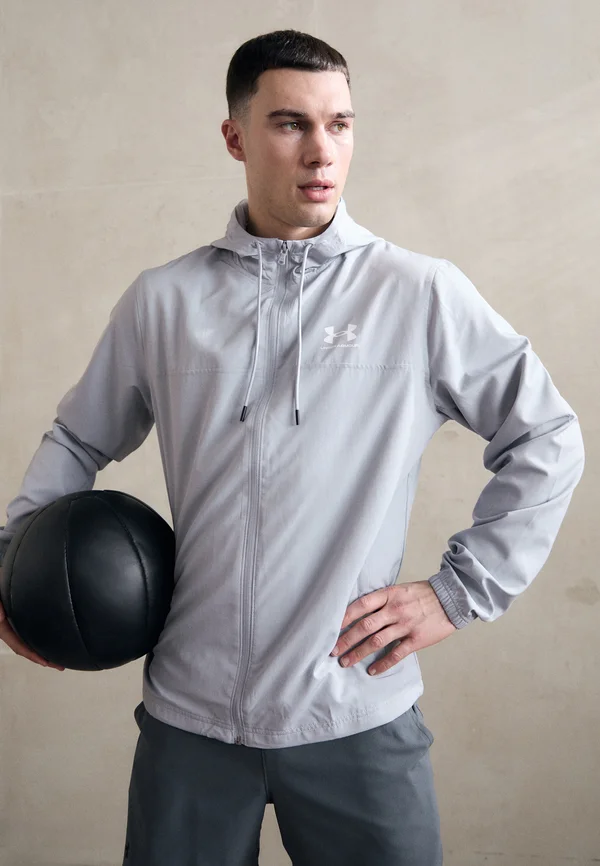 RIVAL WOVEN - Windbreaker - mod gray/white