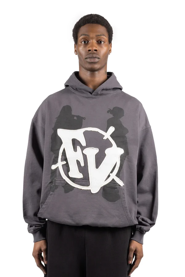 RIVALS HOODIE UNISEX - Kapuzenpullover - grey