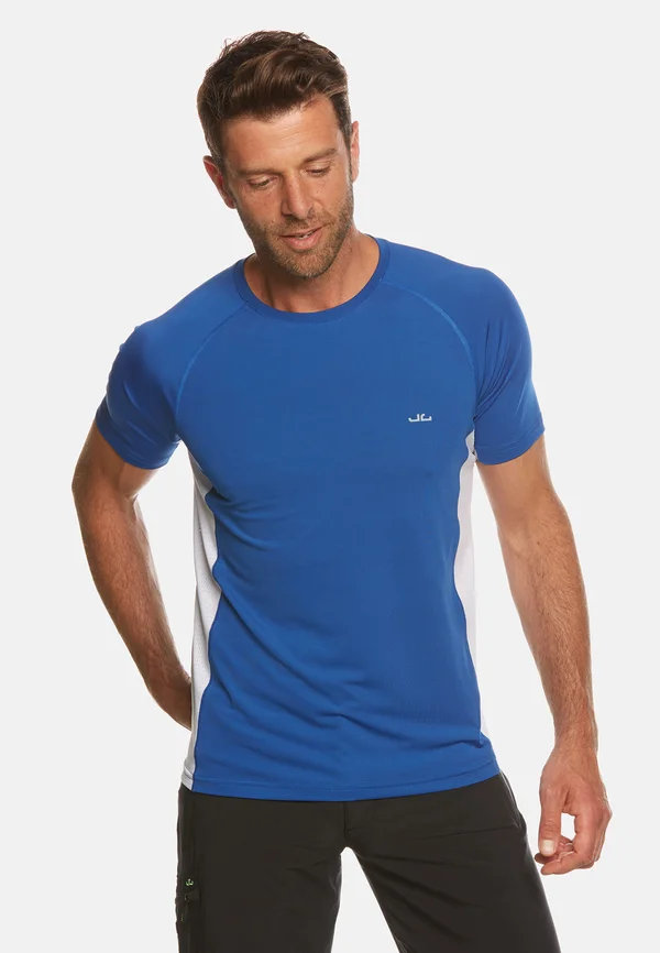 RIVARA - T-Shirt print - blue/white