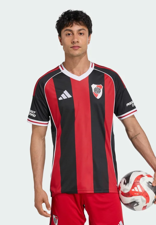 RIVER PLATE 25/26 AWAY JERSEY - T-Shirt print - black/team power red