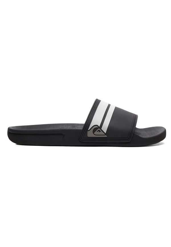RIVI SLIDE - Badesandale - black/white