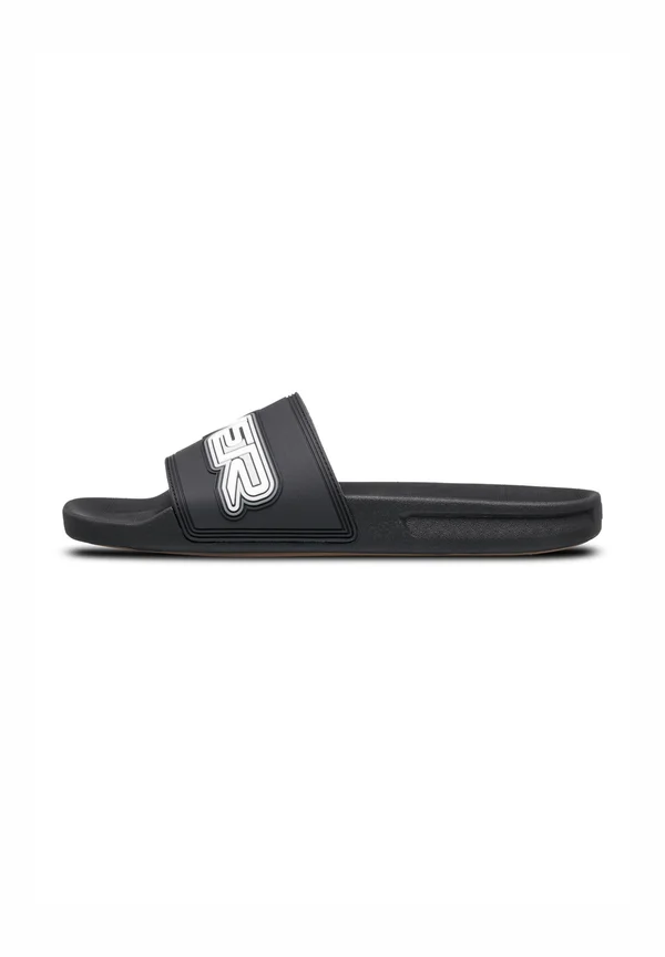 RIVI WORDMARK II - Pantolette flach - black
