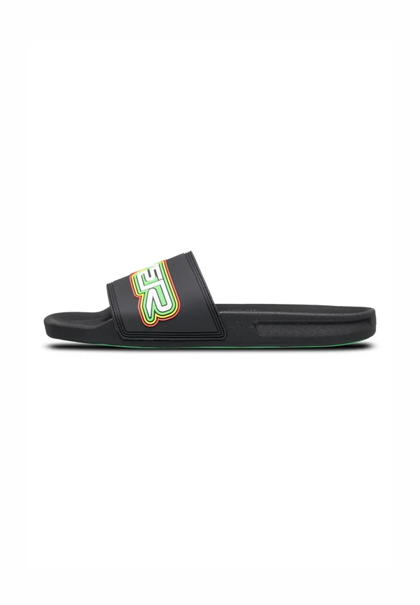 RIVI WORDMARK II - Pantolette flach - black