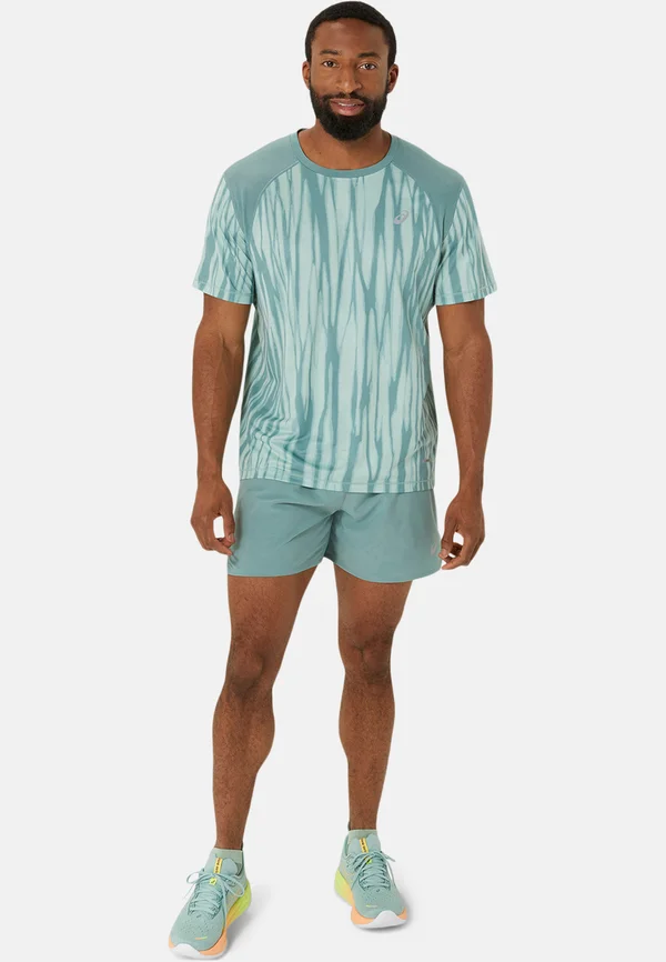 ROAD ALL OVER PRINT SS TOP - T-Shirt print - light celadon celadon