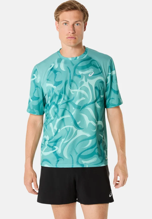 ROAD LITE-SHOW SS  - T-Shirt print - light teal