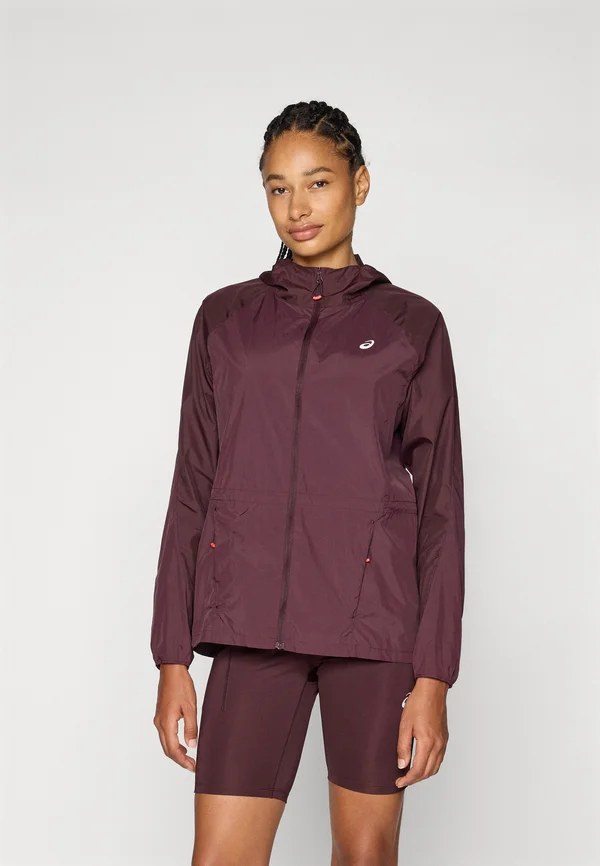 ROAD PACKABLE JACKET - Windbreaker - dark currant