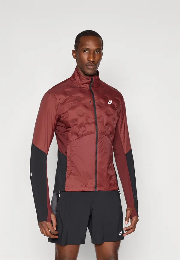 ROAD WINTER JACKET - Laufjacke - dark red planet