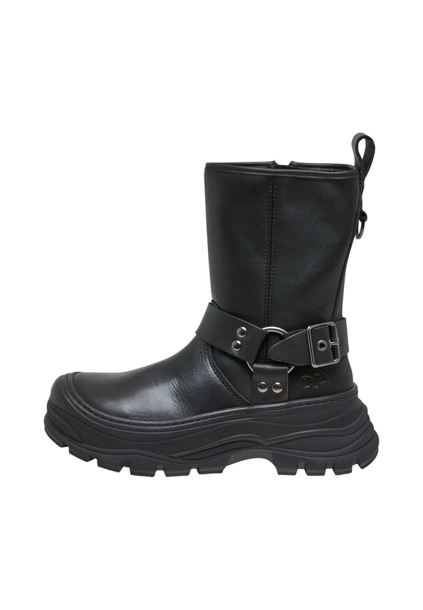 ROAM BIKER HI - Plateaustiefelette - black