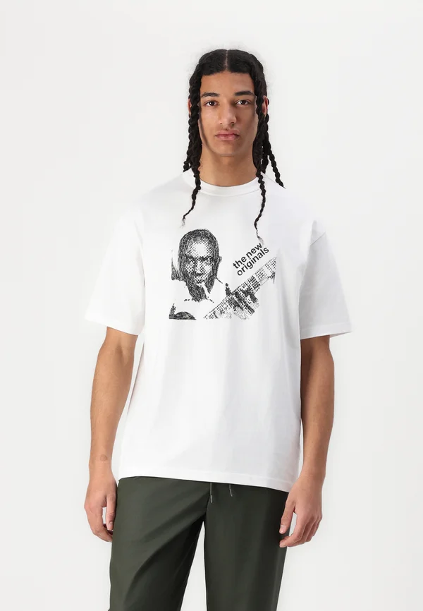 ROBERT TEE - T-Shirt print - white