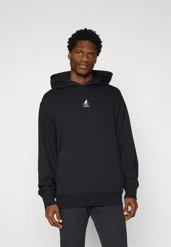 ROBERTO KANGOL HOODIE - Kapuzenpullover - black