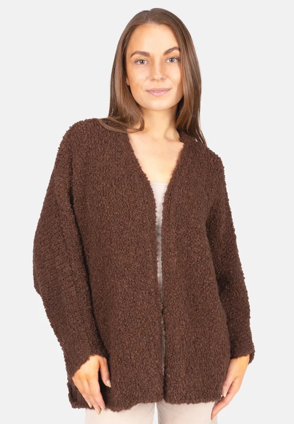 ROBIN CARDIGAN
 - Strickjacke - mokka