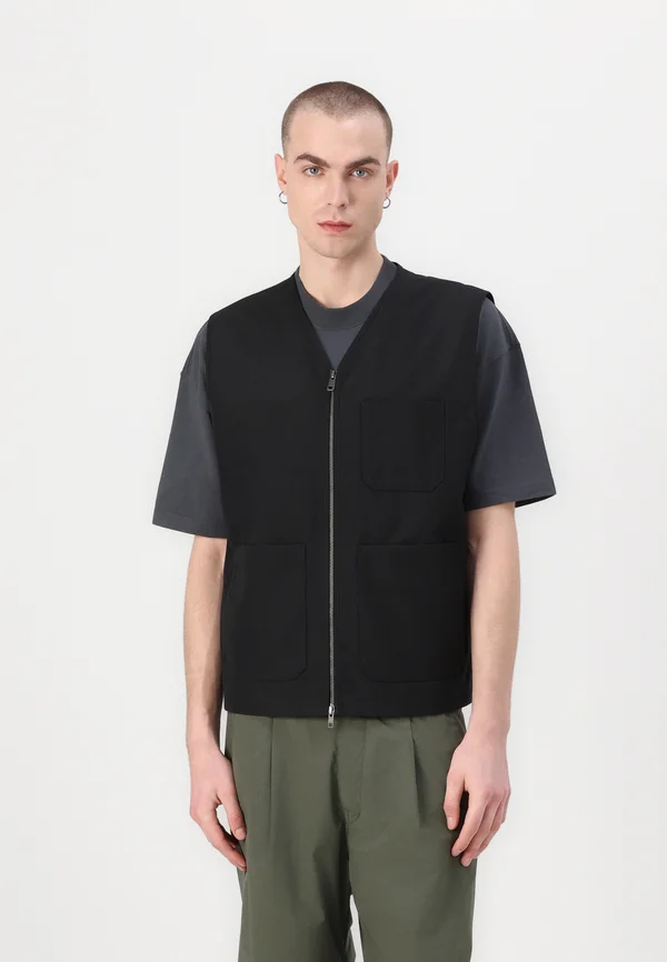 ROBIN VEST - Weste - black