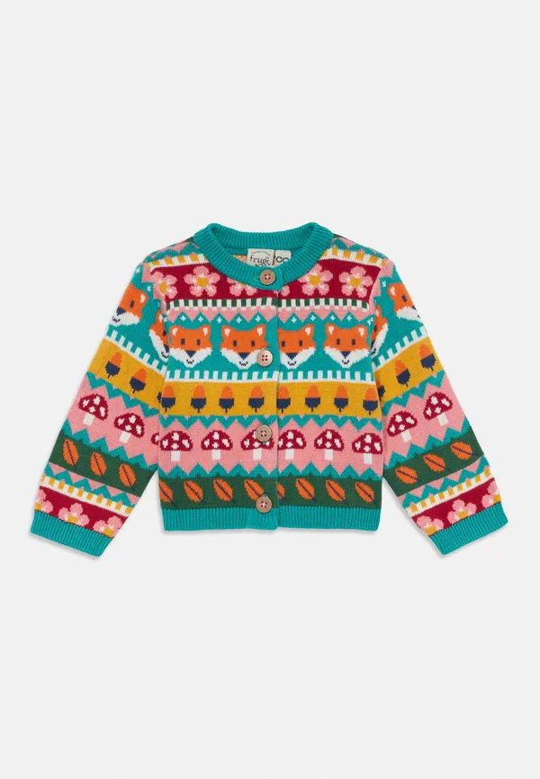 ROBYN FAIRISLE CARDIGAN - Strickjacke - green