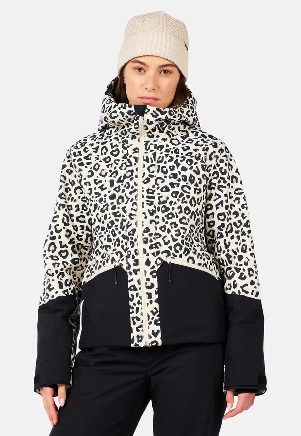 ROCHRUN ALLOVER - Snowboardjacke - nature wild leopard print