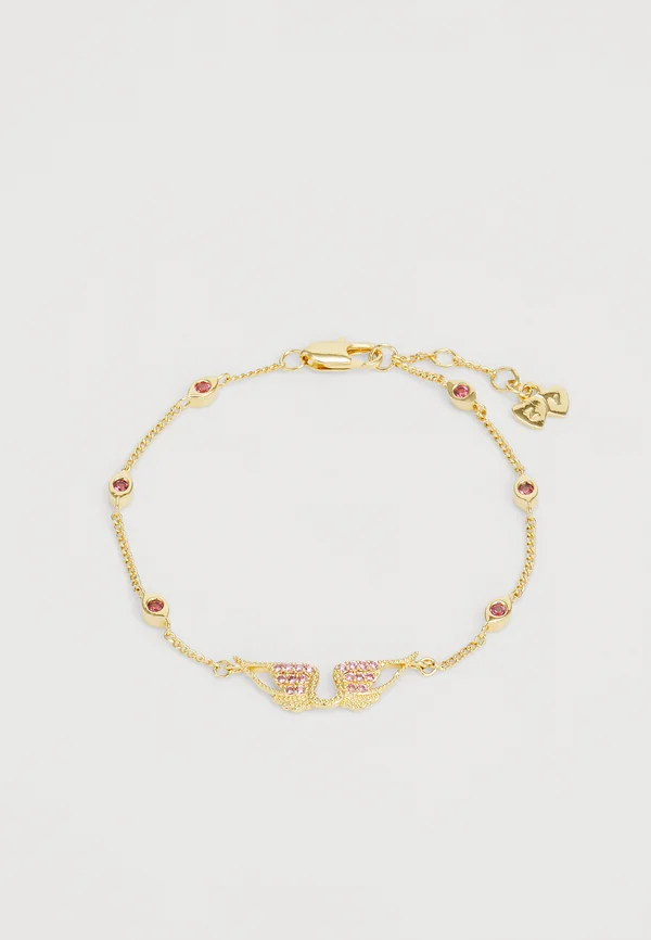 ROCK BRACELET - Armband - shiny gold-coloured