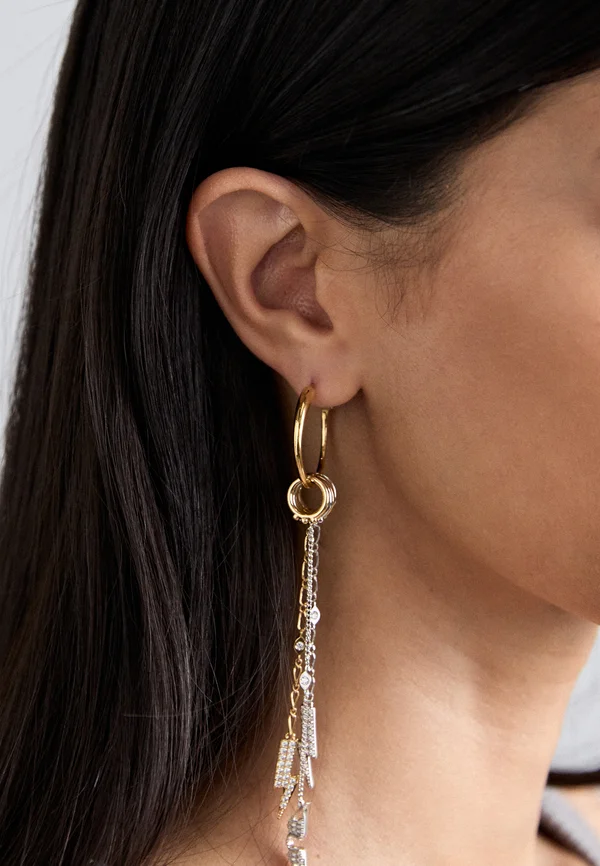 ROCK MIX N MATCH EARRING UNISEX - Einzelner Ohrring - shiny gold-coloured