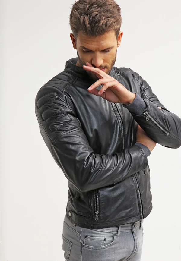 RODNY - Lederjacke - black