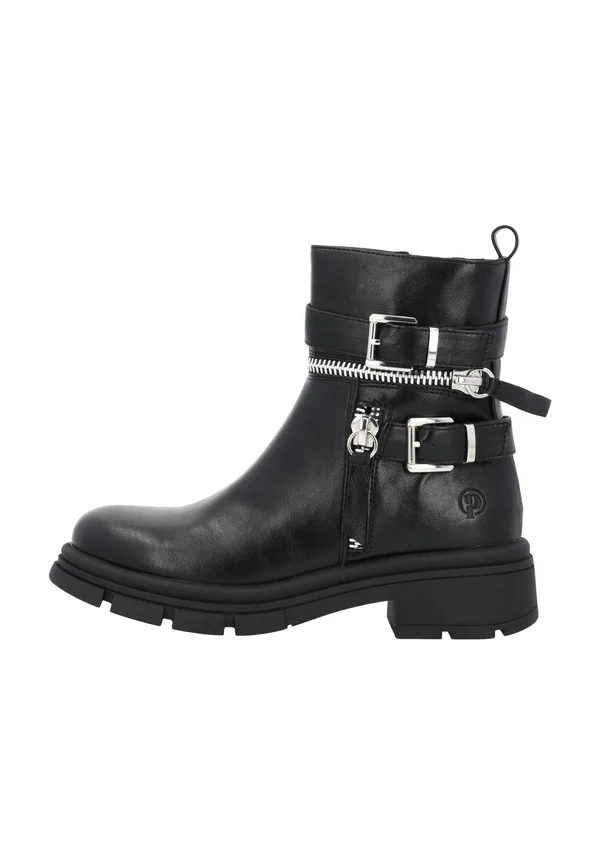 ROGAB - Cowboy-/Bikerstiefelette - black