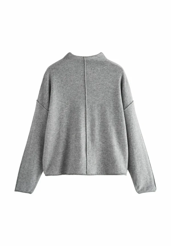 ROLL EDGE - Strickpullover - grey