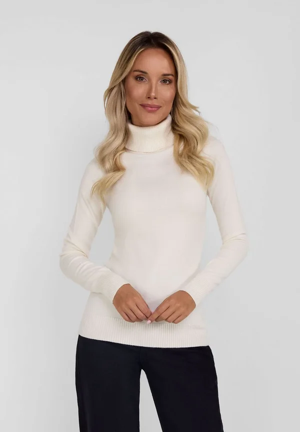 ROLL NECK - Strickpullover - cream