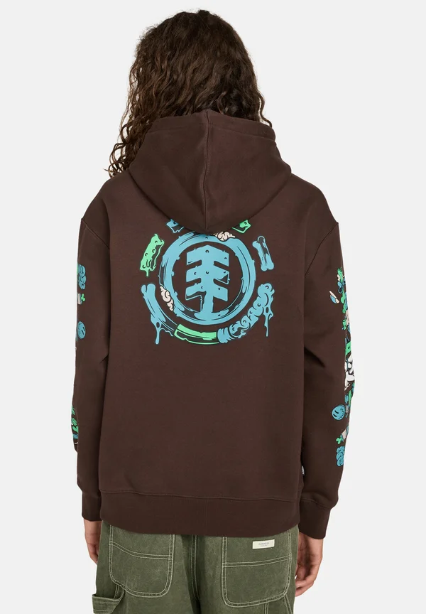 ROLLING DEAD - Kapuzenpullover - brown