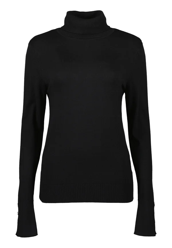 ROLLKRAGEN ESSENTIALS - Strickpullover - schwarz