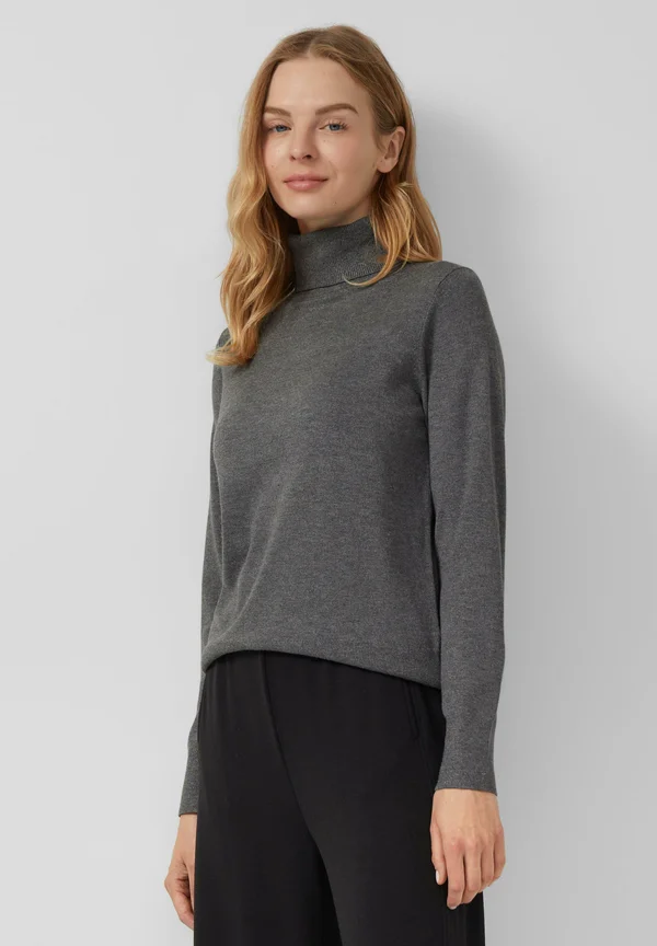 ROLLKRAGEN - Strickpullover - graphit