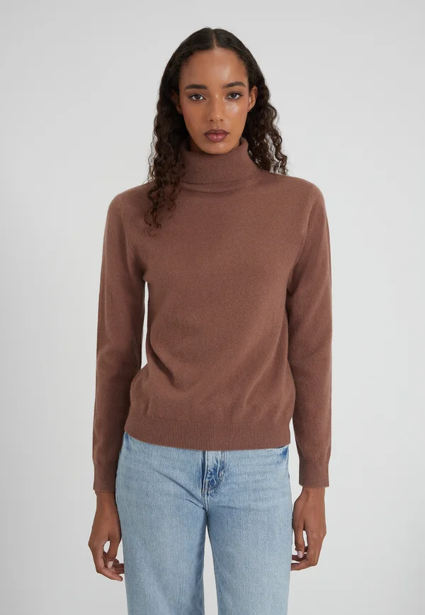 ROLLKRAGEN  - Strickpullover - mocha