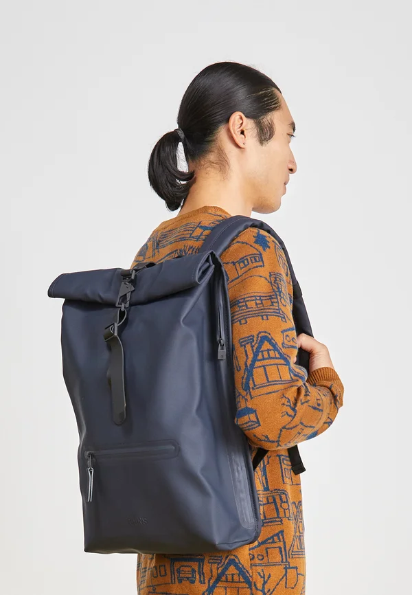 ROLLTOP UNISEX - Tagesrucksack - navy