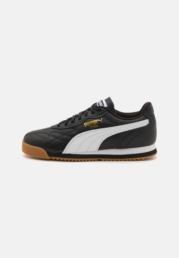 ROMA ANNIVERSARIO UNISEX - Sneaker low - black/white/team gold