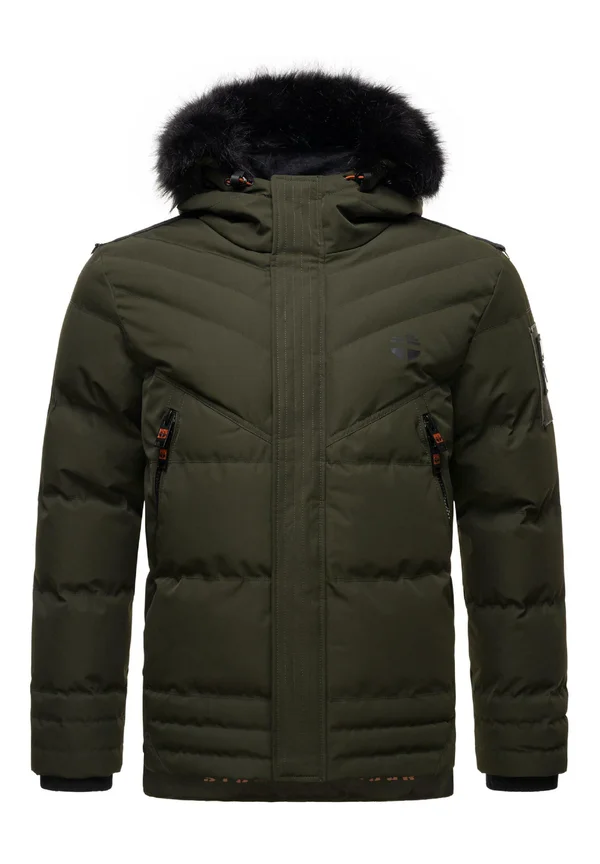 ROMAAN - Winterjacke - olive