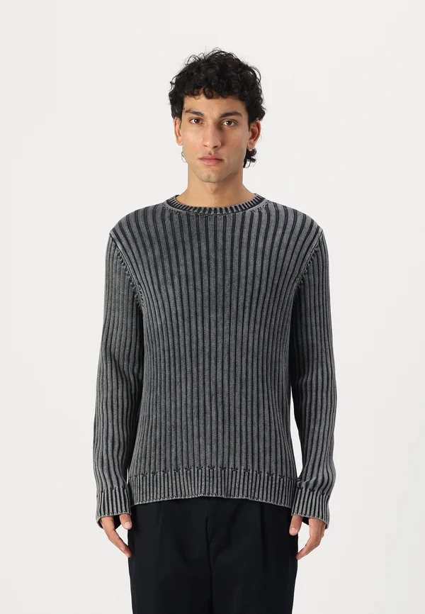 ROMAN  - Strickpullover - washed black