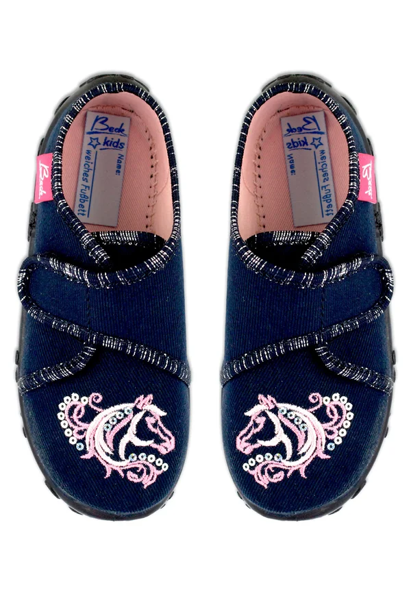 ROMANTIC - Hausschuh - dunkelblau