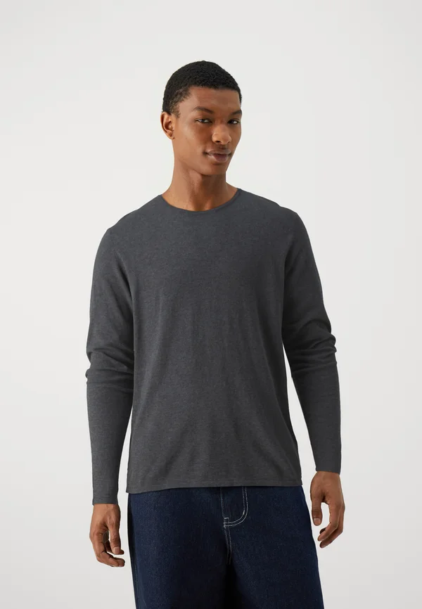 ROME CREW NECK B NOOS - Strickpullover - antracit