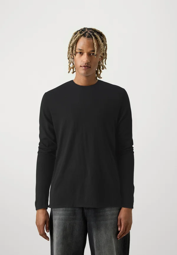 ROME CREW NECK B NOOS - Strickpullover - black