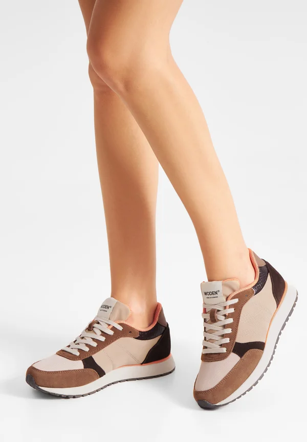 RONJA - Sneaker low - coffee cream multi