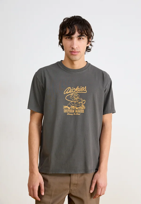 ROPE CENTER LOGO TEE - T-Shirt print - black