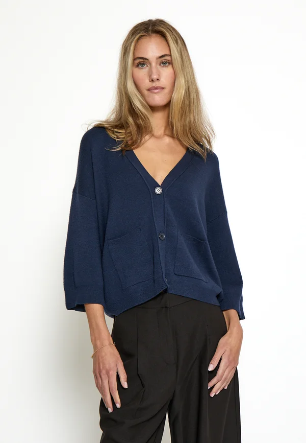 ROSALIA - Strickjacke - navy