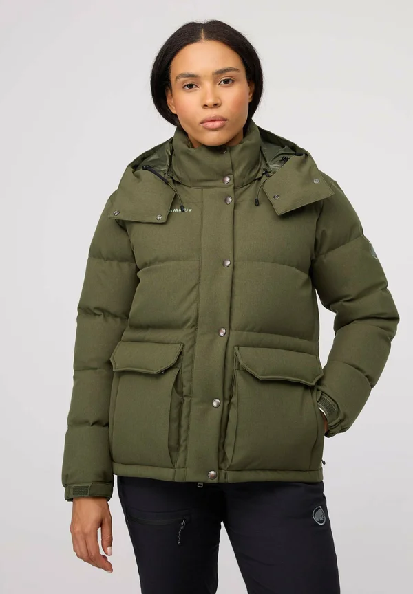 ROSEG IN HOODED - Winterjacke - dark marsh