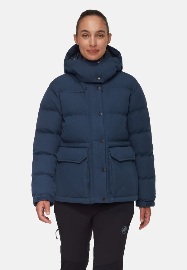 ROSEG IN HOODED - Winterjacke - marine