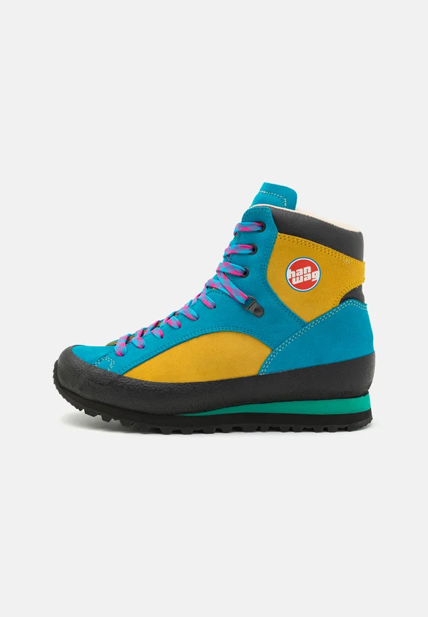 ROTPUNKT LL - Hikingschuh - lagoon/ocher