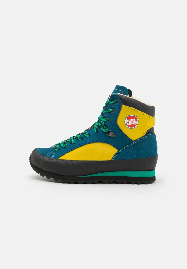 ROTPUNKT LL - Hikingschuh - seablue/yellow
