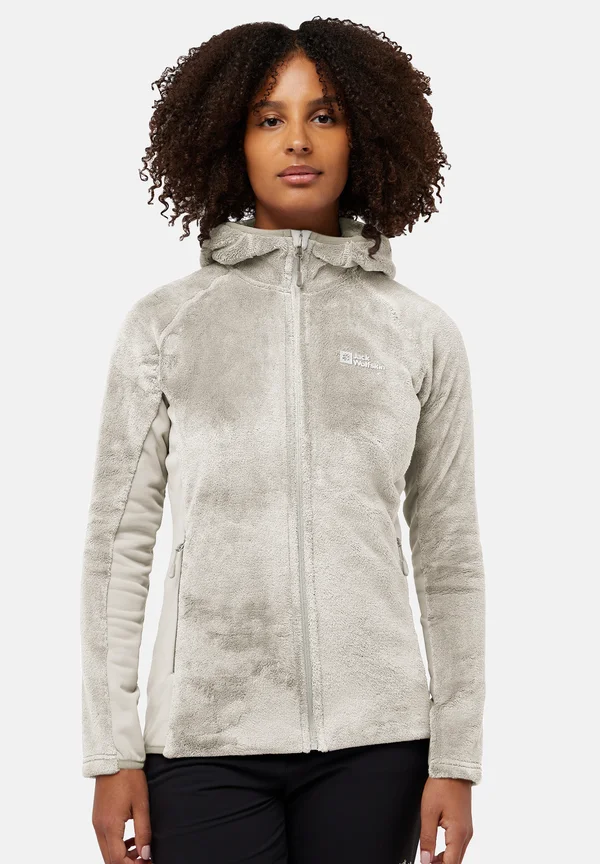 ROTWAND HOODED - Fleecejacke - pale sand