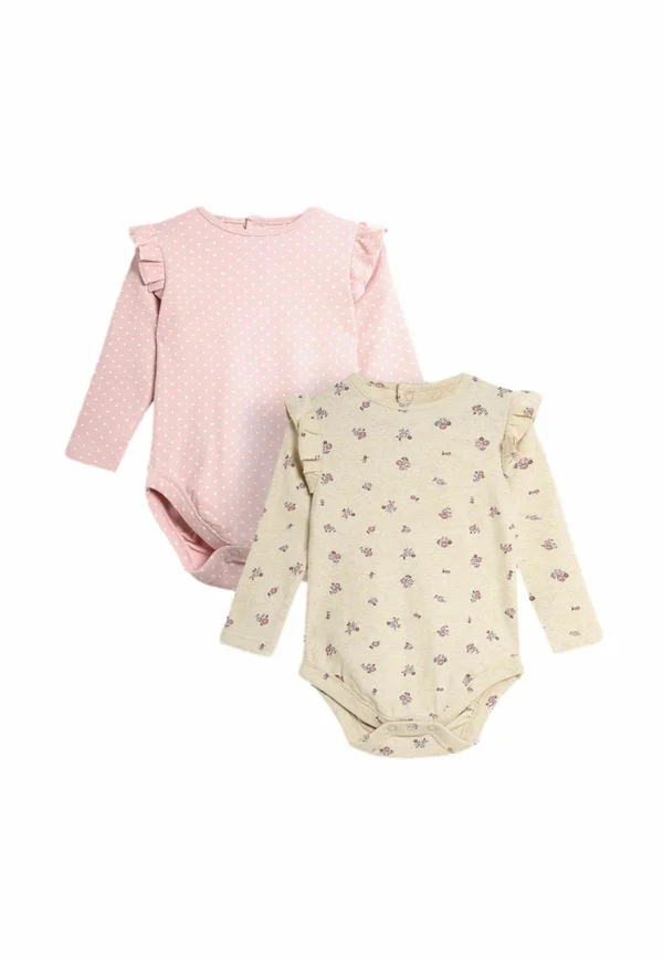 ROUND NECK 2 PACK  REGULAR FIT - Body - floral  pink spot rib
