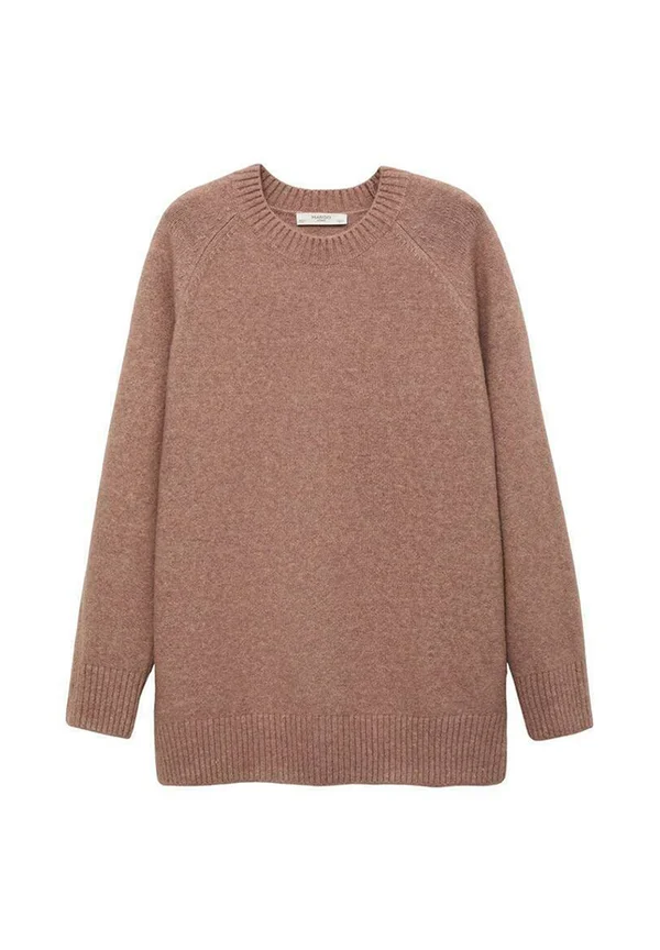 ROUND-NECK - Strickpullover - brown