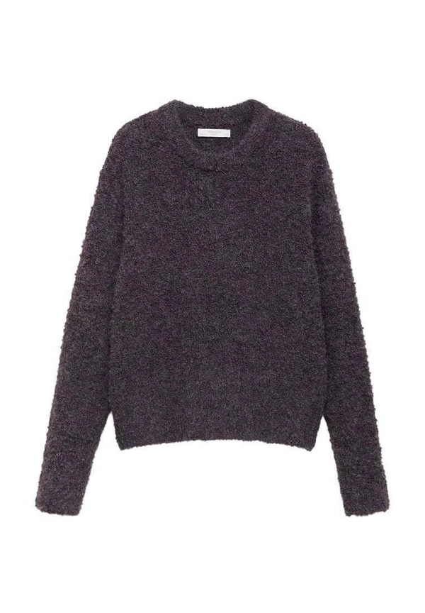 ROUND-NECK  - Strickpullover - dark red