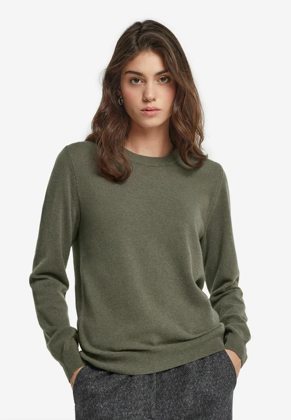 ROUND NECK - Strickpullover - green